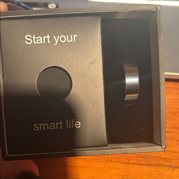 Silver Smart Ring NIB 🆕 SIZE 10 - Picture 11 of 11